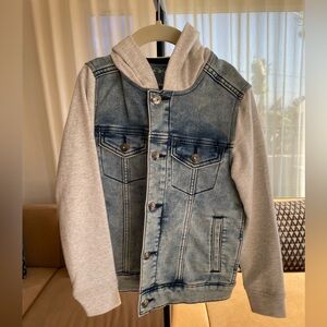 Kids Denim and Gray Jacket